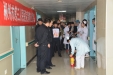 我院举行消防演练